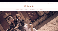 Desktop Screenshot of burnetieshoes.com