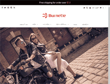 Tablet Screenshot of burnetieshoes.com
